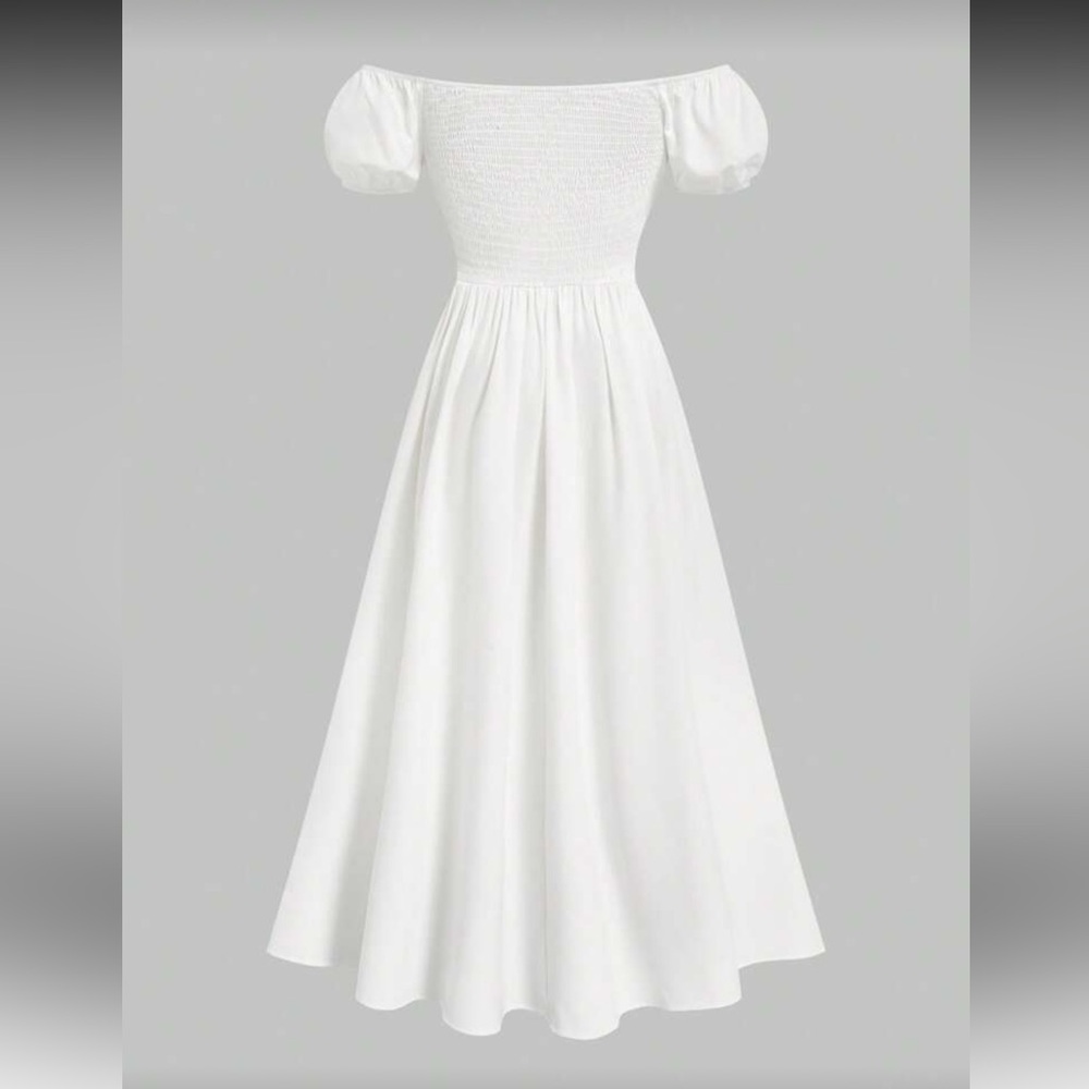 Light weight white maxi dress - Picture 2 of 3